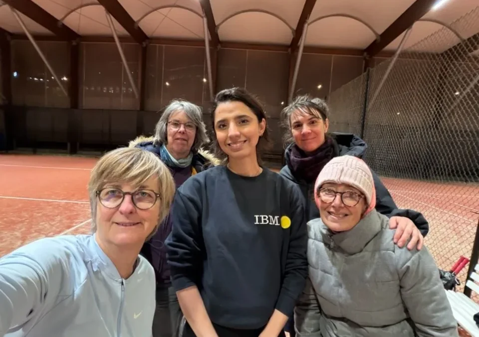 Championnat de Printemps Tennis Entreprise 2026 : Enseignantes 2 contre IBM